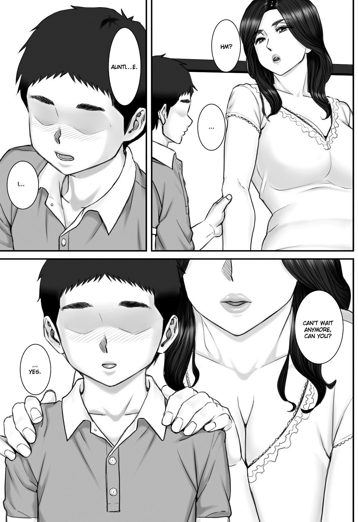 Hentai Manga Comic-A Summer Vacation In Which I Have Nonstop Sex With My Aunt-Read-13